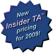 New Insider TA pricing for 2009!